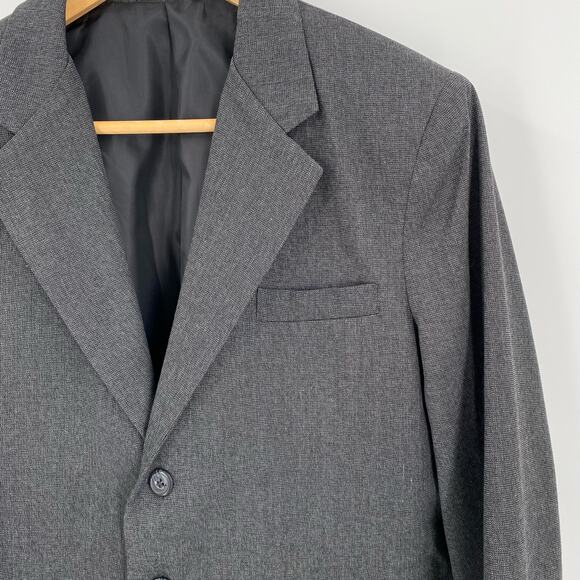 Youth boys size 18 charcoal gray blazer suit jacket Dillards Class Club - Picture 4 of 8